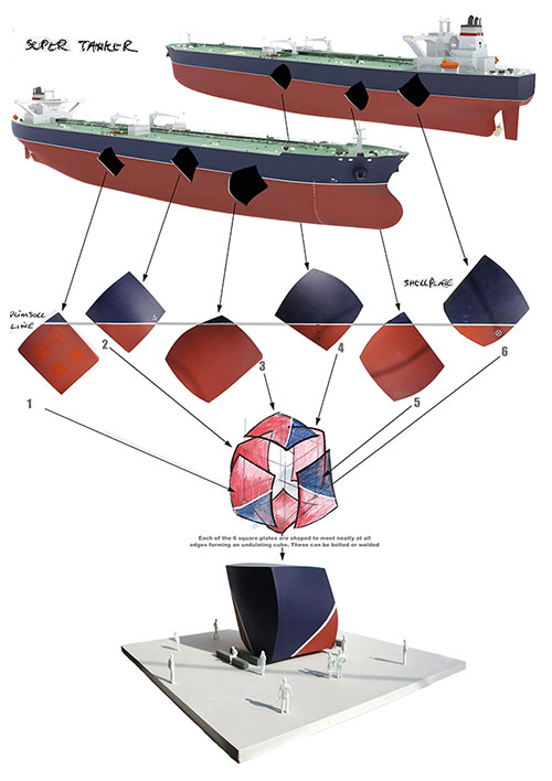 Shellplate Cube